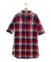 RALPH LAUREN（ラルフローレン）の古着「長袖ワンピース」｜レッド