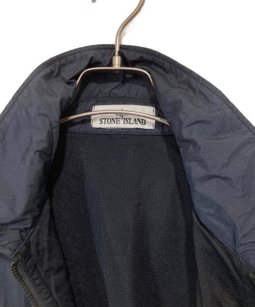 STONE ISLAND（ストーンアイランド）STONE ISLAND (ストーンアイランド) Zip Pocket Overshirt　ジップ ポケット オーバーシャツ　751510523 ネイビー サイズ:Sの古着・服飾アイテム
