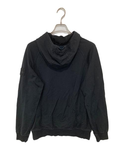STONE ISLAND（ストーンアイランド）STONE ISLAND (ストーンアイランド) Ghost Piece Popover Hoodie ゴーストピースプルオーバーパーカー ブラック サイズ:Sの古着・服飾アイテム