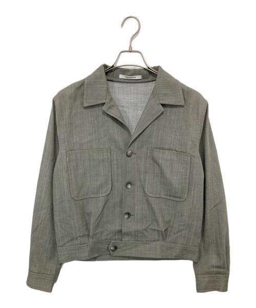 TAGLIATORE（タリアトーレ）TAGLIATORE (タリアトーレ) ショートジャケット グレー サイズ:46の古着・服飾アイテム