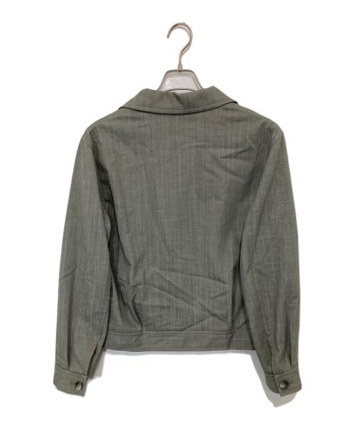 TAGLIATORE（タリアトーレ）TAGLIATORE (タリアトーレ) ショートジャケット グレー サイズ:46の古着・服飾アイテム