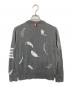 Thom Browne (トムブラウン) 25FW フェザー インターシャ リラックスフィット クルーネック プルオーバー MKA556A-Y3039055  グレー サイズ:２：30000円