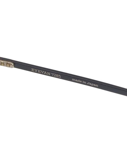 EYEVAN 7285（アイヴァン 7285）EYEVAN 7285 (アイヴァン 7285) アイウェア　1004 ブラック サイズ:49□20-141の古着・服飾アイテム