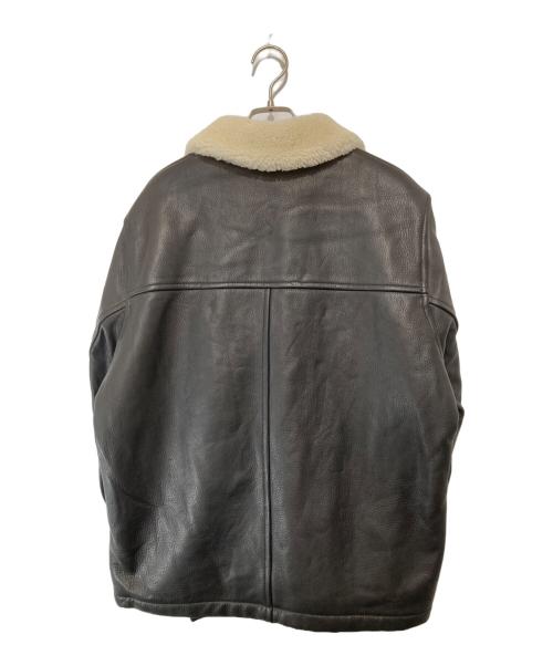 WACKO MARIA（ワコマリア）WACKO MARIA (ワコマリア) 25AW LEATHER BOA JACKET レザー ボア ジャケット 25FW-WMO-BL01 ブラック サイズ:Mの古着・服飾アイテム