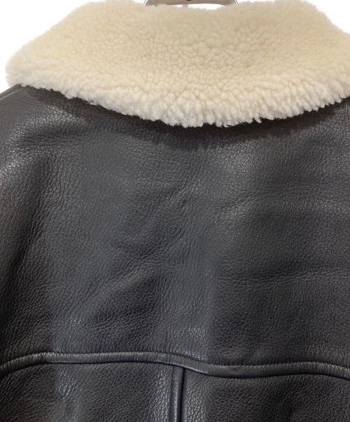 WACKO MARIA（ワコマリア）WACKO MARIA (ワコマリア) 25AW LEATHER BOA JACKET レザー ボア ジャケット 25FW-WMO-BL01 ブラック サイズ:Mの古着・服飾アイテム