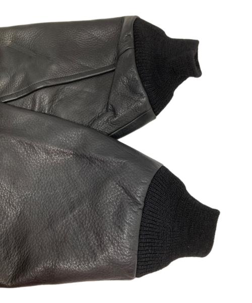 WACKO MARIA（ワコマリア）WACKO MARIA (ワコマリア) 25AW LEATHER BOA JACKET レザー ボア ジャケット 25FW-WMO-BL01 ブラック サイズ:Mの古着・服飾アイテム