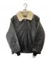 WACKO MARIA（ワコマリア）の古着「25AW LEATHER BOA JACKET レザー ボア ジャケット 25FW-WMO-BL01」｜ブラック