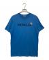 MONCLER（モンクレール）の古着「ロゴ クルーネック Tシャツ　T20918C00047」｜ブルー