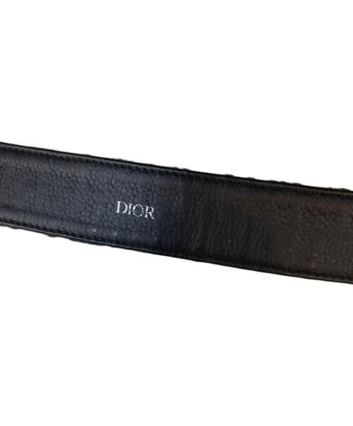 Dior（ディオール）DIOR (ディオール) Oblique Jaquard belt オブリークジャガードベルト 4333PLYSEH05E サイズ:95の古着・服飾アイテム
