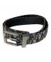 DIOR（ディオール）の古着「Oblique Jaquard belt オブリークジャガードベルト 4333PLYSEH05E」