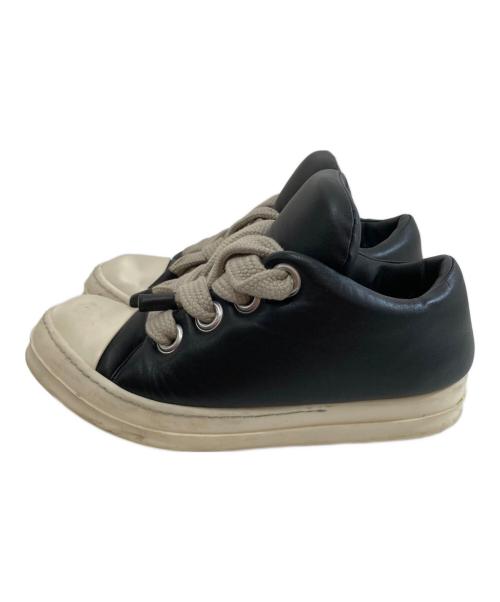 RICK OWENS（リックオウエンス）RICK OWENS (リックオウエンス) ルクソール ジャンボ Luxor Jumbo Padded Low 'Black Milk' RU02C7893-LLPW2-911 ブラック サイズ:41の古着・服飾アイテム