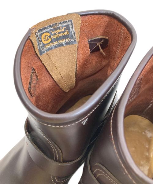 CHIPPEWA（チペワ）CHIPPEWA (チペワ) エンジニアブーツ 91067  ブラウン サイズ:8 1/2Eの古着・服飾アイテム