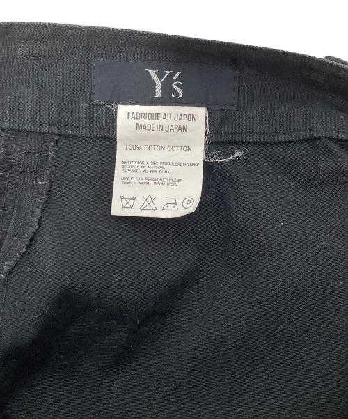 Y's（ワイズ）Y's (ワイズ) テーパードパンツ ブラック サイズ:不明の古着・服飾アイテム