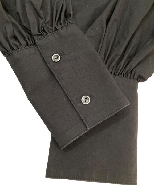 CELERI（セルリ）CELERI (セルリ) DEUXIEME CLASSE (ドゥーズィエム クラス) volume sleeve ブラウス ブラック サイズ:Fの古着・服飾アイテム