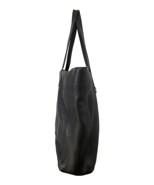 Salvatore Ferragamo（サルヴァトーレ フェラガモ）Salvatore Ferragamo (サルヴァトーレ フェラガモ) レザートートバッグ ブラックの古着・服飾アイテム