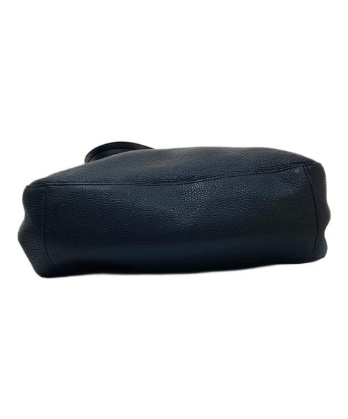 Salvatore Ferragamo（サルヴァトーレ フェラガモ）Salvatore Ferragamo (サルヴァトーレ フェラガモ) レザートートバッグ ブラックの古着・服飾アイテム