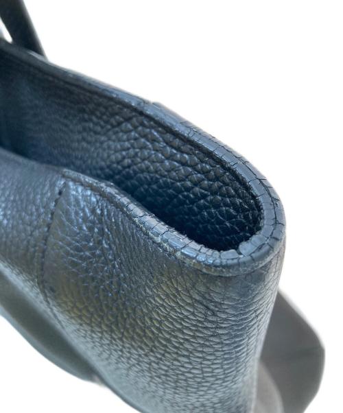 Salvatore Ferragamo（サルヴァトーレ フェラガモ）Salvatore Ferragamo (サルヴァトーレ フェラガモ) レザートートバッグ ブラックの古着・服飾アイテム