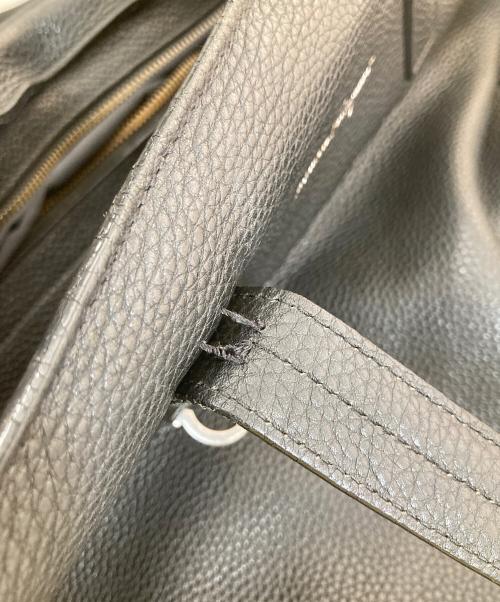 Salvatore Ferragamo（サルヴァトーレ フェラガモ）Salvatore Ferragamo (サルヴァトーレ フェラガモ) レザートートバッグ ブラックの古着・服飾アイテム