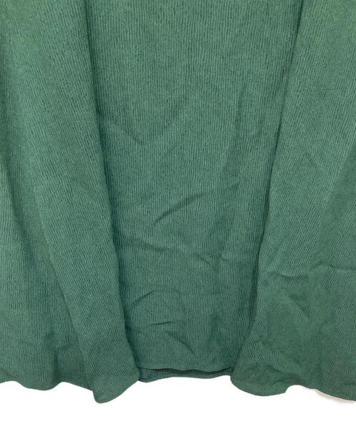 Mame Kurogouchi（マメクロゴウチ）Mame Kurogouchi (マメクロゴウチ) Stripe Jacquard Dress ストライプジャガードドレス グリーン サイズ:1の古着・服飾アイテム