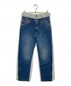 Maison Margielaメゾンマルジェラ）の古着「SPLICING DENIM PANT スプライシングデニムパンツ」｜インディゴ