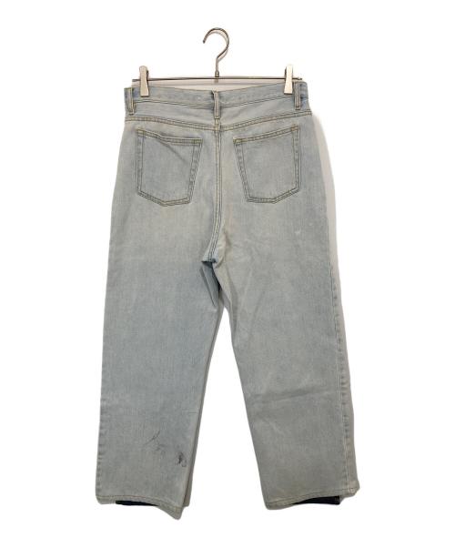 Maison Margiela（メゾンマルジェラ）Maison Margiela (メゾンマルジェラ) SPLICING DENIM PANT スプライシングデニムパンツ インディゴ サイズ:38の古着・服飾アイテム