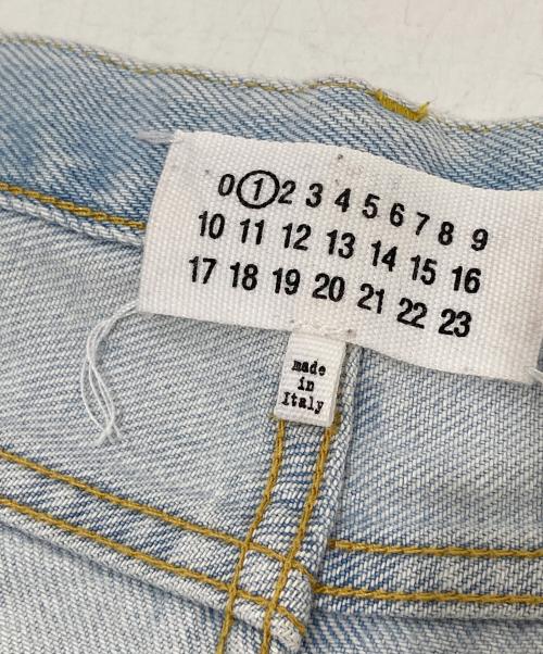 Maison Margiela（メゾンマルジェラ）Maison Margiela (メゾンマルジェラ) SPLICING DENIM PANT スプライシングデニムパンツ インディゴ サイズ:38の古着・服飾アイテム