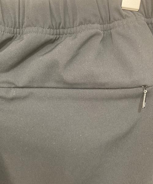 HYKE（ハイク）HYKE (ハイク) TASLAN TWILL WIDE LEG PANTS タスランツイルワイドレッグパンツ ブラック サイズ:５の古着・服飾アイテム