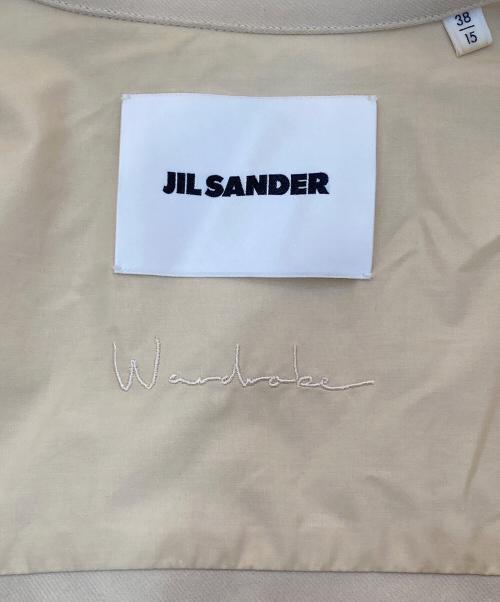 JIL SANDER（ジルサンダー）JIL SANDER (ジルサンダー) ライトウェイト ウール ギャバジン シャツ イエロー サイズ:38/15の古着・服飾アイテム