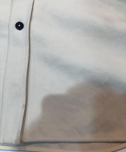 JIL SANDER（ジルサンダー）JIL SANDER (ジルサンダー) ライトウェイト ウール ギャバジン シャツ イエロー サイズ:38/15の古着・服飾アイテム