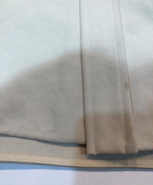 JIL SANDER（ジルサンダー）JIL SANDER (ジルサンダー) ライトウェイト ウール ギャバジン シャツ イエロー サイズ:38/15の古着・服飾アイテム