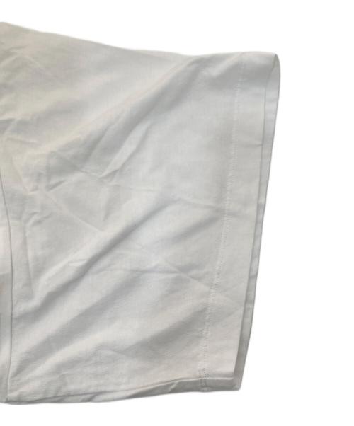 MM6 Maison Margiela（エムエムシックスメゾンマルジェラ）MM6 Maison Margiela (エムエムシックスメゾンマルジェラ) ナンバリング ロゴT クルーネック ホワイト サイズ:Mの古着・服飾アイテム