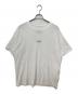 MM6 Maison Margiela（エムエムシックスメゾンマルジェラ）の古着「ナンバリング ロゴT クルーネック」｜ホワイト