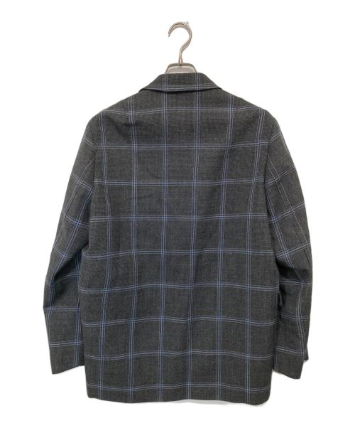 MARNI（マルニ）MARNI (マルニ) チェックテーラードジャケット　GIMA0112U1TW893 グレー サイズ:38の古着・服飾アイテム