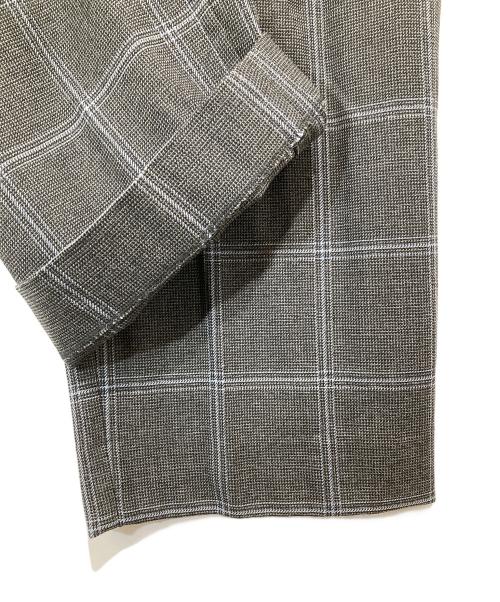 MARNI（マルニ）MARNI (マルニ) ワイドチェックスラックス グレー サイズ:40の古着・服飾アイテム