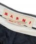 中古・古着 MARNI (マルニ) ワイドチェックスラックス グレー サイズ:40：15000円