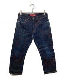 JUNYA WATANABE MAN×LEVI'S（ジュンヤワタナベマン×リーバイス）の古着「513 ステッチデニムパンツ」｜インディゴ