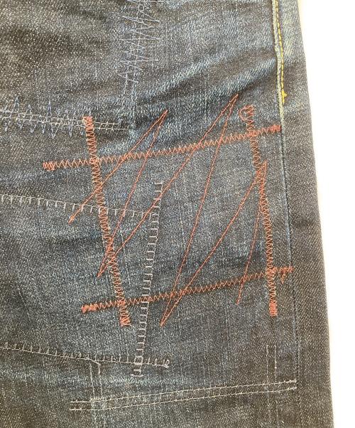 JUNYA WATANABE MAN（ジュンヤワタナベマン）JUNYA WATANABE MAN (ジュンヤワタナベマン) LEVI'S (リーバイス) 513 ステッチデニムパンツ インディゴ サイズ:XSの古着・服飾アイテム