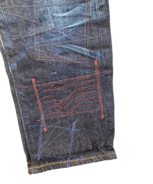 JUNYA WATANABE MAN（ジュンヤワタナベマン）JUNYA WATANABE MAN (ジュンヤワタナベマン) LEVI'S (リーバイス) 513 ステッチデニムパンツ インディゴ サイズ:XSの古着・服飾アイテム