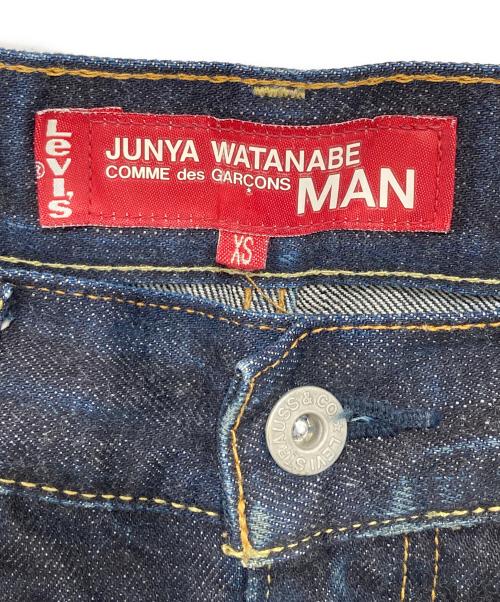 JUNYA WATANABE MAN（ジュンヤワタナベマン）JUNYA WATANABE MAN (ジュンヤワタナベマン) LEVI'S (リーバイス) 513 ステッチデニムパンツ インディゴ サイズ:XSの古着・服飾アイテム