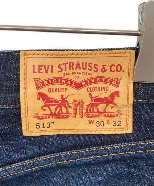 JUNYA WATANABE MAN（ジュンヤワタナベマン）JUNYA WATANABE MAN (ジュンヤワタナベマン) LEVI'S (リーバイス) 513 ステッチデニムパンツ インディゴ サイズ:XSの古着・服飾アイテム