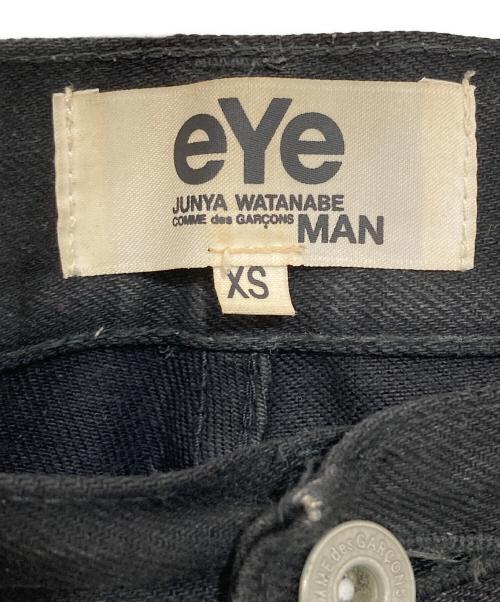 eYe COMME des GARCONS JUNYAWATANABE MAN（アイ コム デ ギャルソン ジュンヤ ワタナベ マン）eYe COMME des GARCONS JUNYAWATANABE MAN (アイ コム デ ギャルソン ジュンヤ ワタナベ マン) パッチワークデニムパンツ ブラック サイズ:XSの古着・服飾アイテム