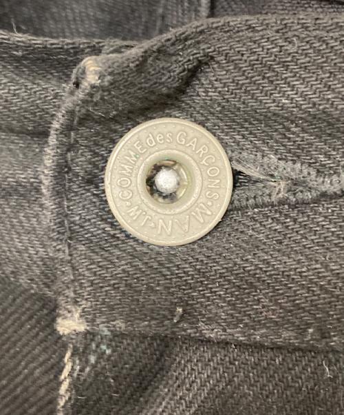 eYe COMME des GARCONS JUNYAWATANABE MAN（アイ コム デ ギャルソン ジュンヤ ワタナベ マン）eYe COMME des GARCONS JUNYAWATANABE MAN (アイ コム デ ギャルソン ジュンヤ ワタナベ マン) パッチワークデニムパンツ ブラック サイズ:XSの古着・服飾アイテム