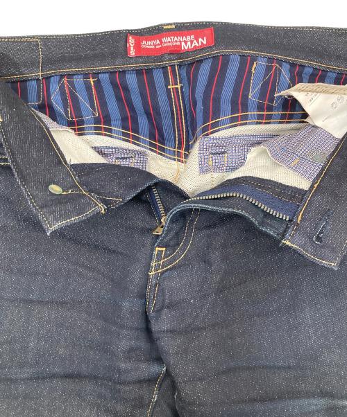 JUNYA WATANABE MAN（ジュンヤワタナベマン）JUNYA WATANABE MAN (ジュンヤワタナベマン) LEVI'S (リーバイス) 綿ニットデニムパンツ WP-P208 AD2015 インディゴ サイズ:XSの古着・服飾アイテム