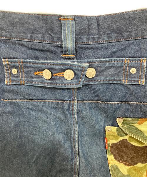 eYe COMME des GARCONS JUNYAWATANABE MAN（アイ コム デ ギャルソン ジュンヤ ワタナベ マン）eYe COMME des GARCONS JUNYAWATANABE MAN (アイ コム デ ギャルソン ジュンヤ ワタナベ マン) LEVI'S (リーバイス) 綿ウェポンデニム  インディゴ サイズ:XSの古着・服飾アイテム