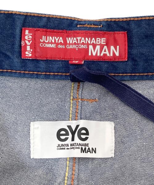 eYe COMME des GARCONS JUNYAWATANABE MAN（アイ コム デ ギャルソン ジュンヤ ワタナベ マン）eYe COMME des GARCONS JUNYAWATANABE MAN (アイ コム デ ギャルソン ジュンヤ ワタナベ マン) LEVI'S (リーバイス) 綿ウェポンデニム  インディゴ サイズ:XSの古着・服飾アイテム