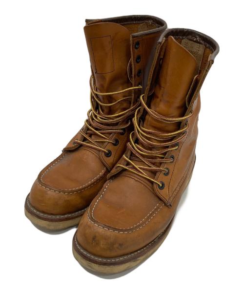RED WING（レッドウィング）RED WING (レッドウィング) 8-inch Classic Moc 8インチ クラシックモック USA製 877 ブラウン サイズ:7Dの古着・服飾アイテム
