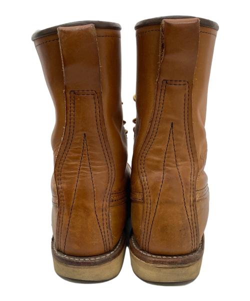 RED WING（レッドウィング）RED WING (レッドウィング) 8-inch Classic Moc 8インチ クラシックモック USA製 877 ブラウン サイズ:7Dの古着・服飾アイテム