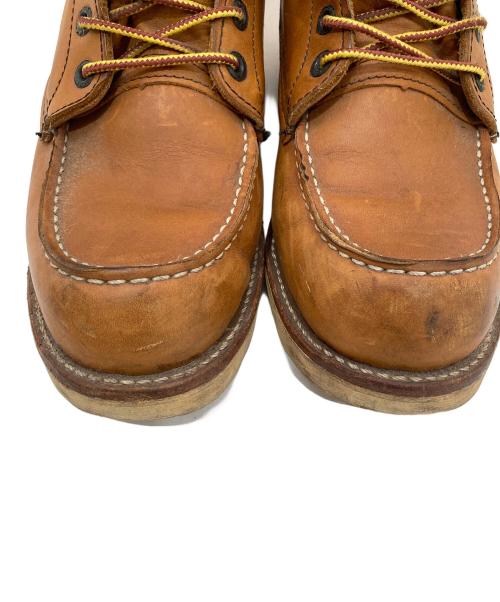 RED WING（レッドウィング）RED WING (レッドウィング) 8-inch Classic Moc 8インチ クラシックモック USA製 877 ブラウン サイズ:7Dの古着・服飾アイテム
