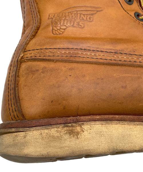 RED WING（レッドウィング）RED WING (レッドウィング) 8-inch Classic Moc 8インチ クラシックモック USA製 877 ブラウン サイズ:7Dの古着・服飾アイテム