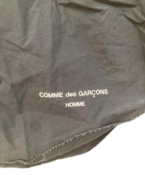 COMME des GARCONS HOMME（コムデギャルソン オム）COMME des GARCONS HOMME (コムデギャルソン オム) 22AW 綿タイプライター製品染めセミビッグレギャラ―カラーシャツ　HJ-B004 ブラック サイズ:Mの古着・服飾アイテム